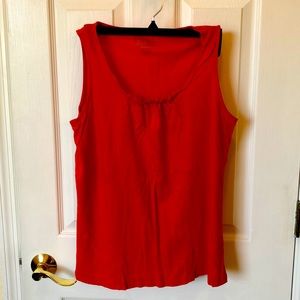 Chico’s orange tank size 1